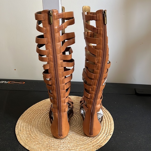 Sam Edelman Leather Gladiators Sandals Size 7.5 - Picture 7 of 15